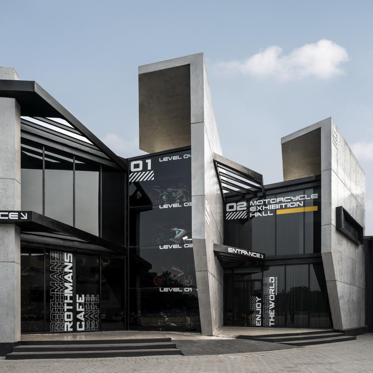 BIM建筑|机器与隐喻的诗学:顺德EW机车展厅 / SN-A超然建筑 BIM建筑|机器与隐喻的诗学:顺德EW机车展厅 / SN-A超然建筑