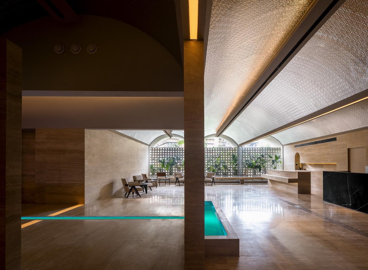 BIM建筑|身体与精神的疗愈:指沐-水印spa / 元秀万建筑事务所 BIM建筑|身体与精神的疗愈:指沐-水印spa / 元秀万建筑事务所