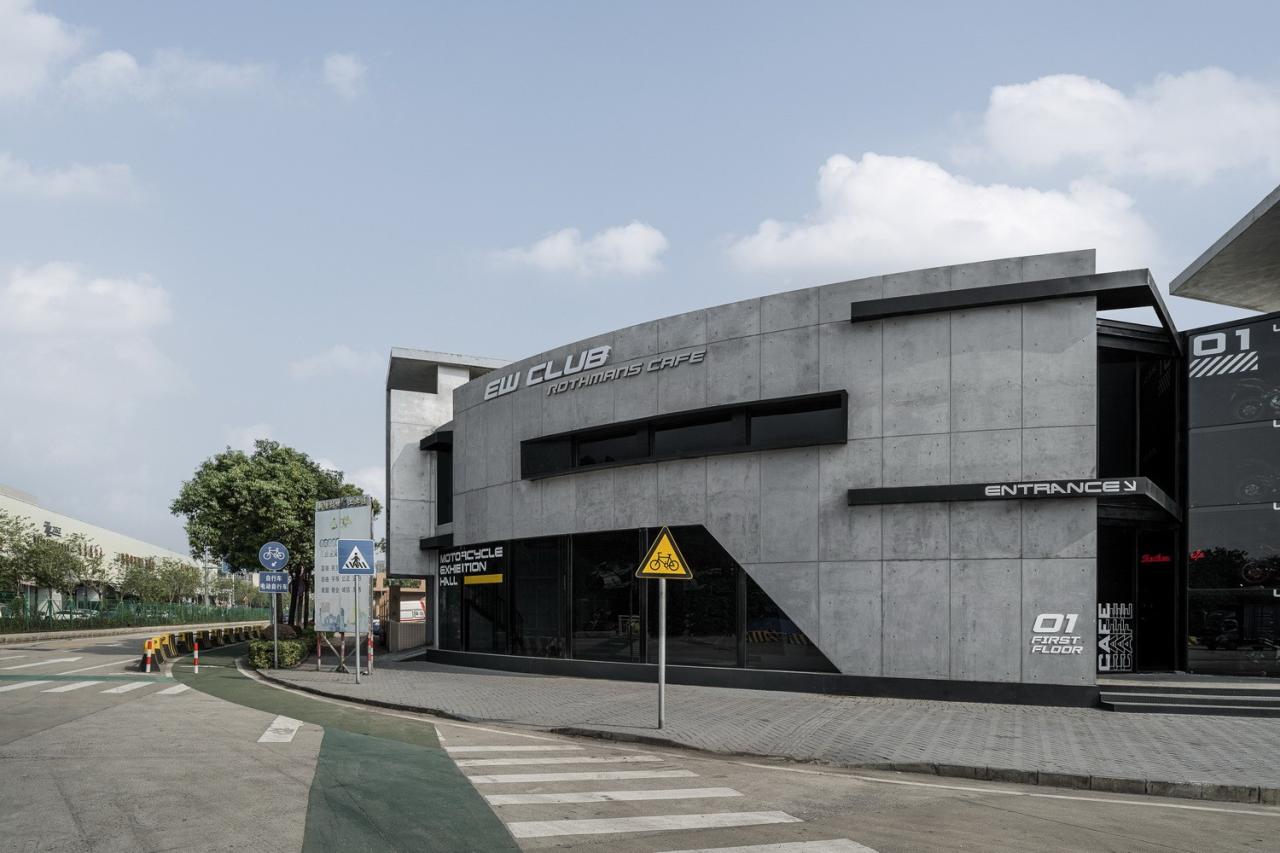 BIM建筑|机器与隐喻的诗学:顺德EW机车展厅 / SN-A超然建筑 BIM建筑|机器与隐喻的诗学:顺德EW机车展厅 / SN-A超然建筑