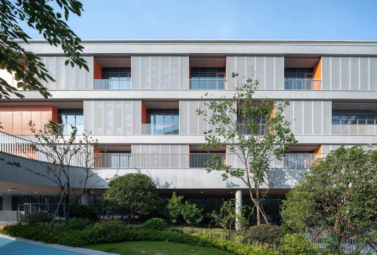 BIM建筑|对话童心,天性乐园:杭州江南实验学校教育集团江晖小学 / 浙江大学建筑设计研究院 BIM建筑|对话童心,天性乐园:杭州江南实验学校教育集团江晖小学 / 浙江大学建筑设计研究院