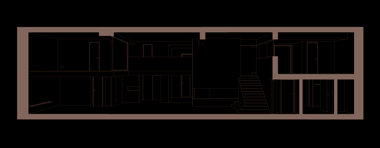 BIM建筑|梧桐树下的420平米复式公寓 :为年轻家庭巧妙创建”视线连通”挑高空间 / 八荒设计 BIM建筑|梧桐树下的420平米复式公寓 :为年轻家庭巧妙创建”视线连通”挑高空间 / 八荒设计