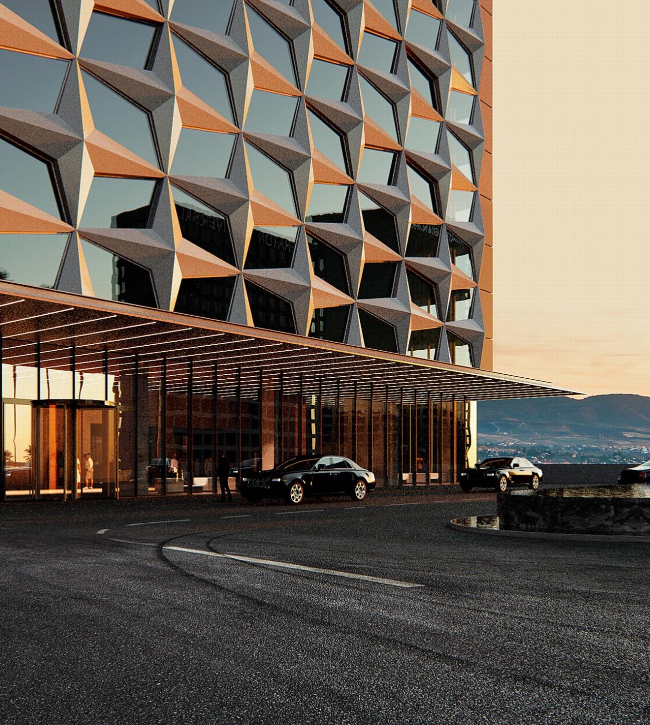 BIM建筑|洛杉矶环球影城希尔顿酒店扩建 / 朱培栋-line+建筑事务所 BIM建筑|洛杉矶环球影城希尔顿酒店扩建 / 朱培栋-line+建筑事务所