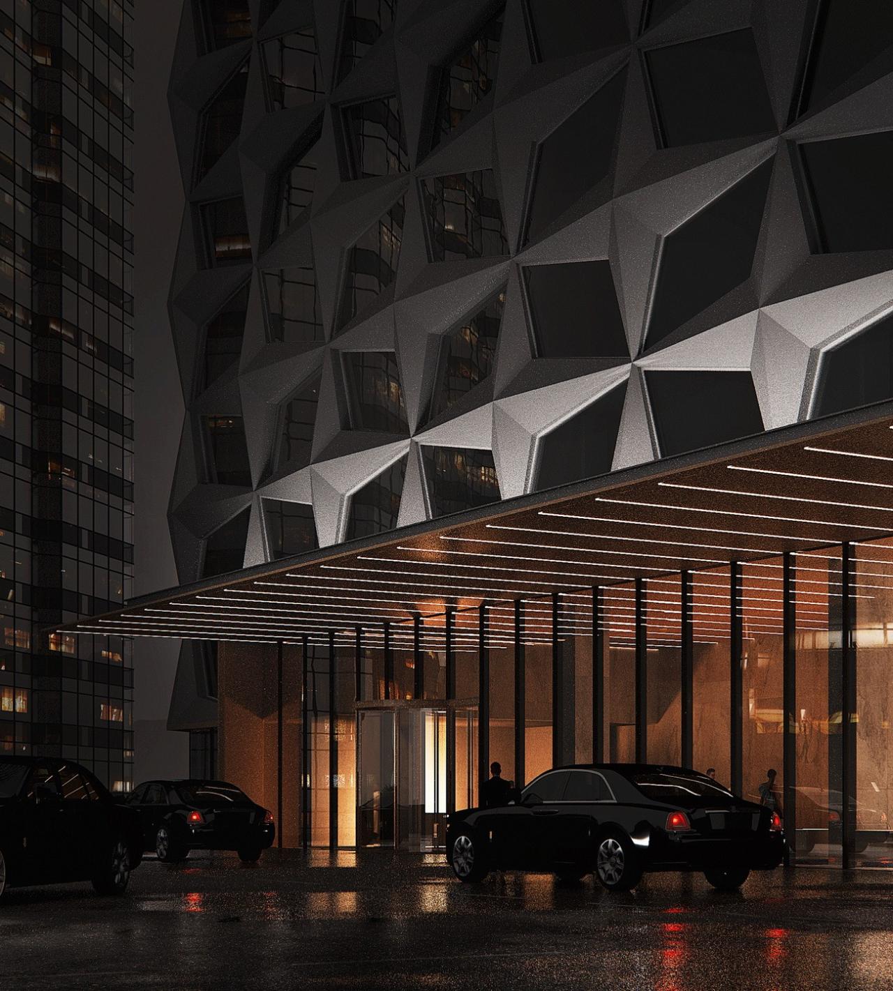 BIM建筑|洛杉矶环球影城希尔顿酒店扩建 / 朱培栋-line+建筑事务所 BIM建筑|洛杉矶环球影城希尔顿酒店扩建 / 朱培栋-line+建筑事务所