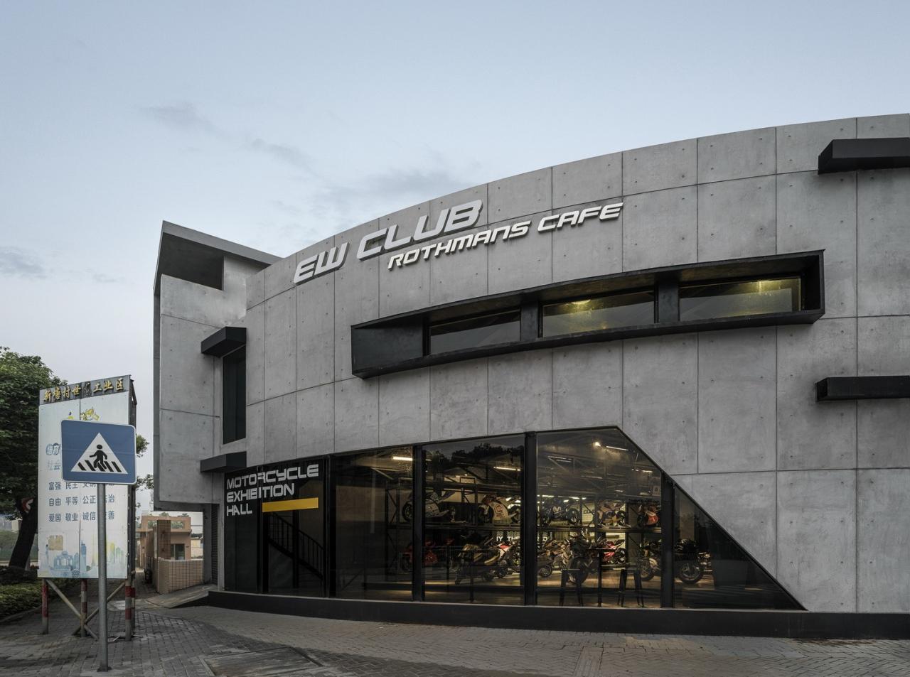 BIM建筑|机器与隐喻的诗学:顺德EW机车展厅 / SN-A超然建筑 BIM建筑|机器与隐喻的诗学:顺德EW机车展厅 / SN-A超然建筑