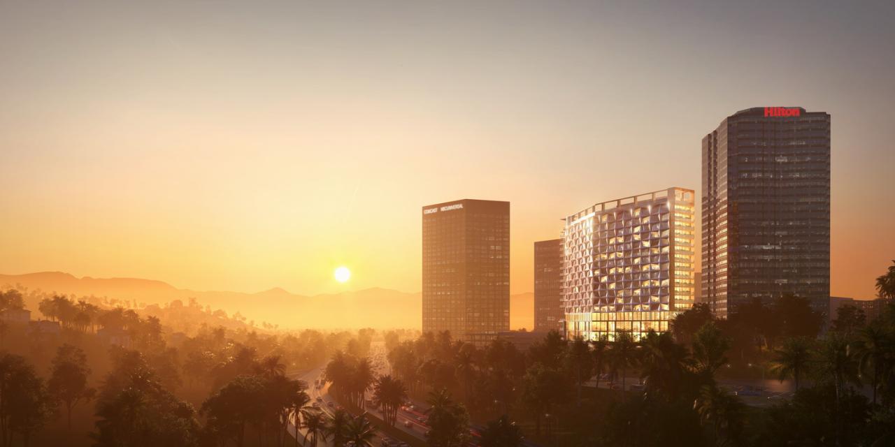 BIM建筑|洛杉矶环球影城希尔顿酒店扩建 / 朱培栋-line+建筑事务所 BIM建筑|洛杉矶环球影城希尔顿酒店扩建 / 朱培栋-line+建筑事务所