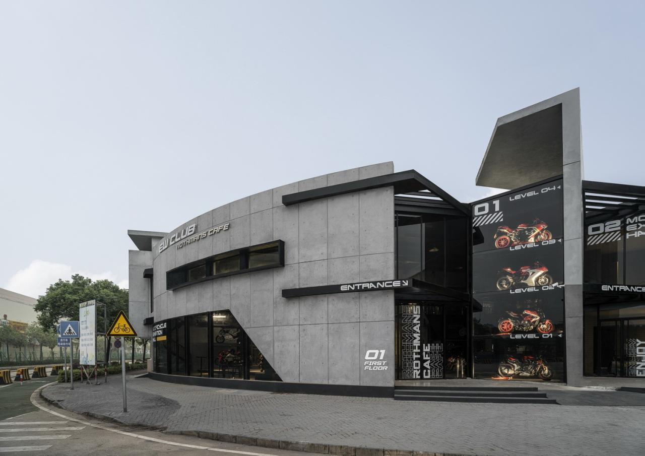 BIM建筑|机器与隐喻的诗学:顺德EW机车展厅 / SN-A超然建筑 BIM建筑|机器与隐喻的诗学:顺德EW机车展厅 / SN-A超然建筑