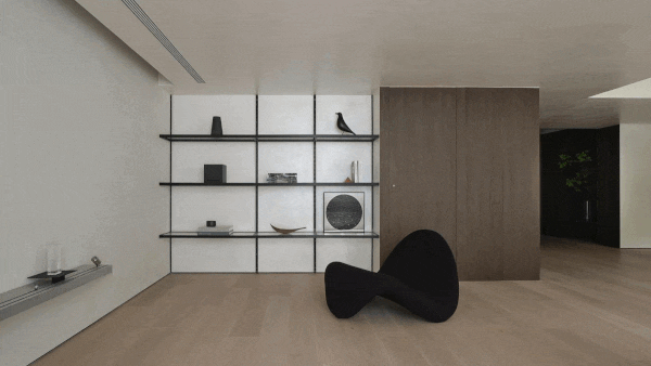 BIM建筑|梧桐树下的420平米复式公寓 :为年轻家庭巧妙创建”视线连通”挑高空间 / 八荒设计 BIM建筑|梧桐树下的420平米复式公寓 :为年轻家庭巧妙创建”视线连通”挑高空间 / 八荒设计