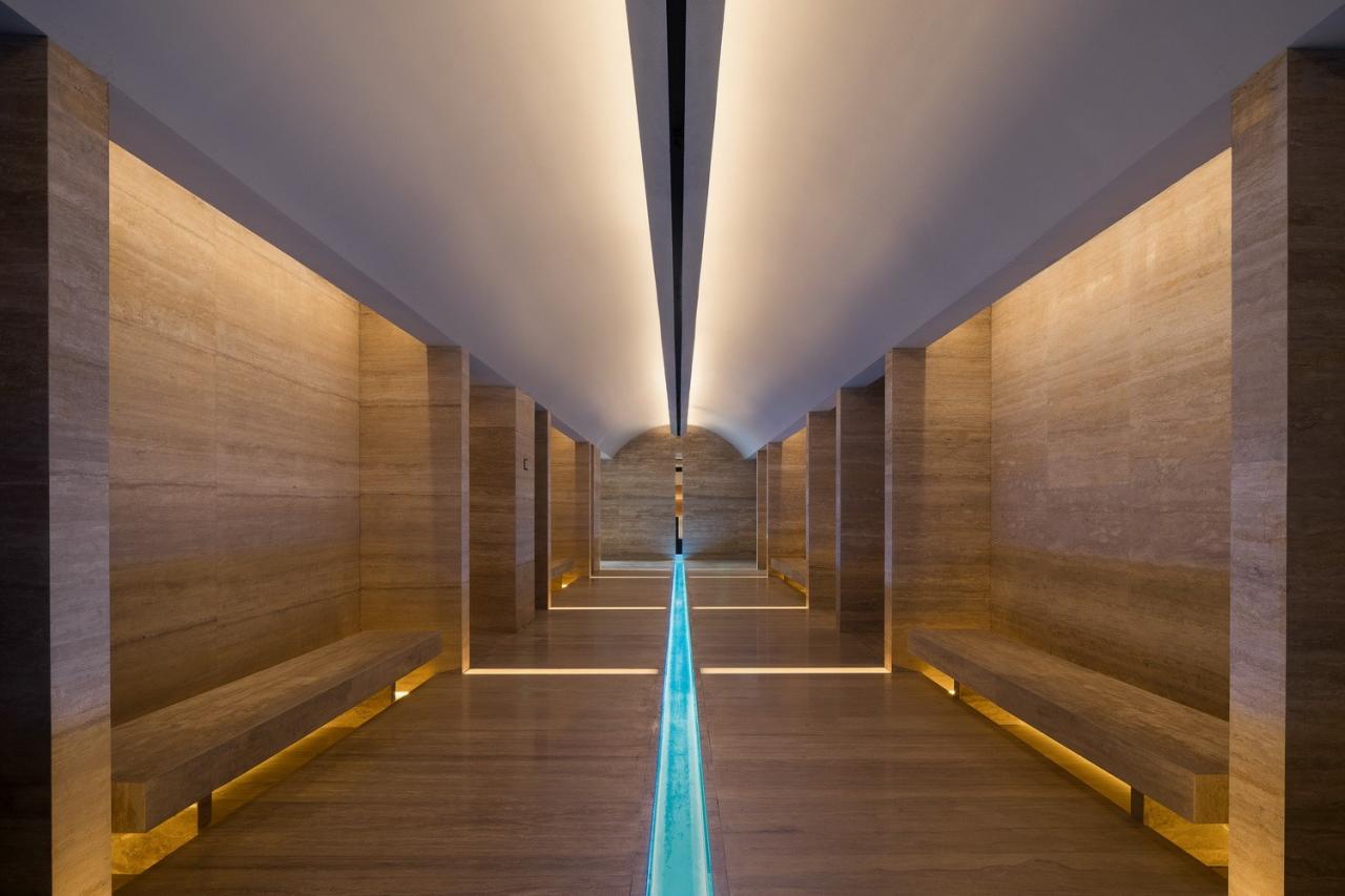 BIM建筑|身体与精神的疗愈:指沐-水印spa / 元秀万建筑事务所 BIM建筑|身体与精神的疗愈:指沐-水印spa / 元秀万建筑事务所