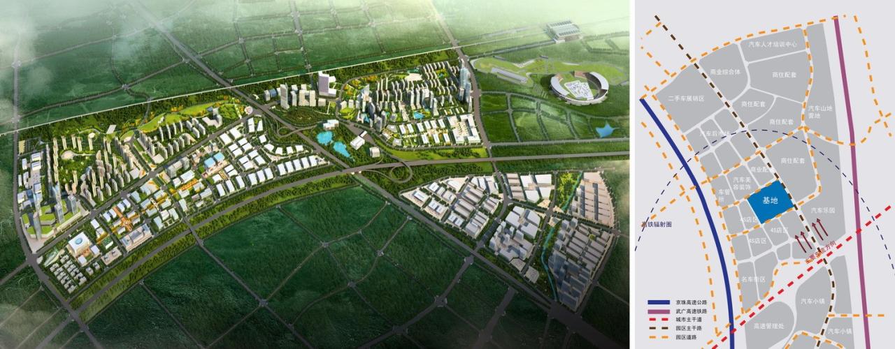 BIM建筑|自由 动感 科技:株洲汽博园交易中心一体化设计探讨 / 罗劲工作室 BIM建筑|自由 动感 科技:株洲汽博园交易中心一体化设计探讨 / 罗劲工作室