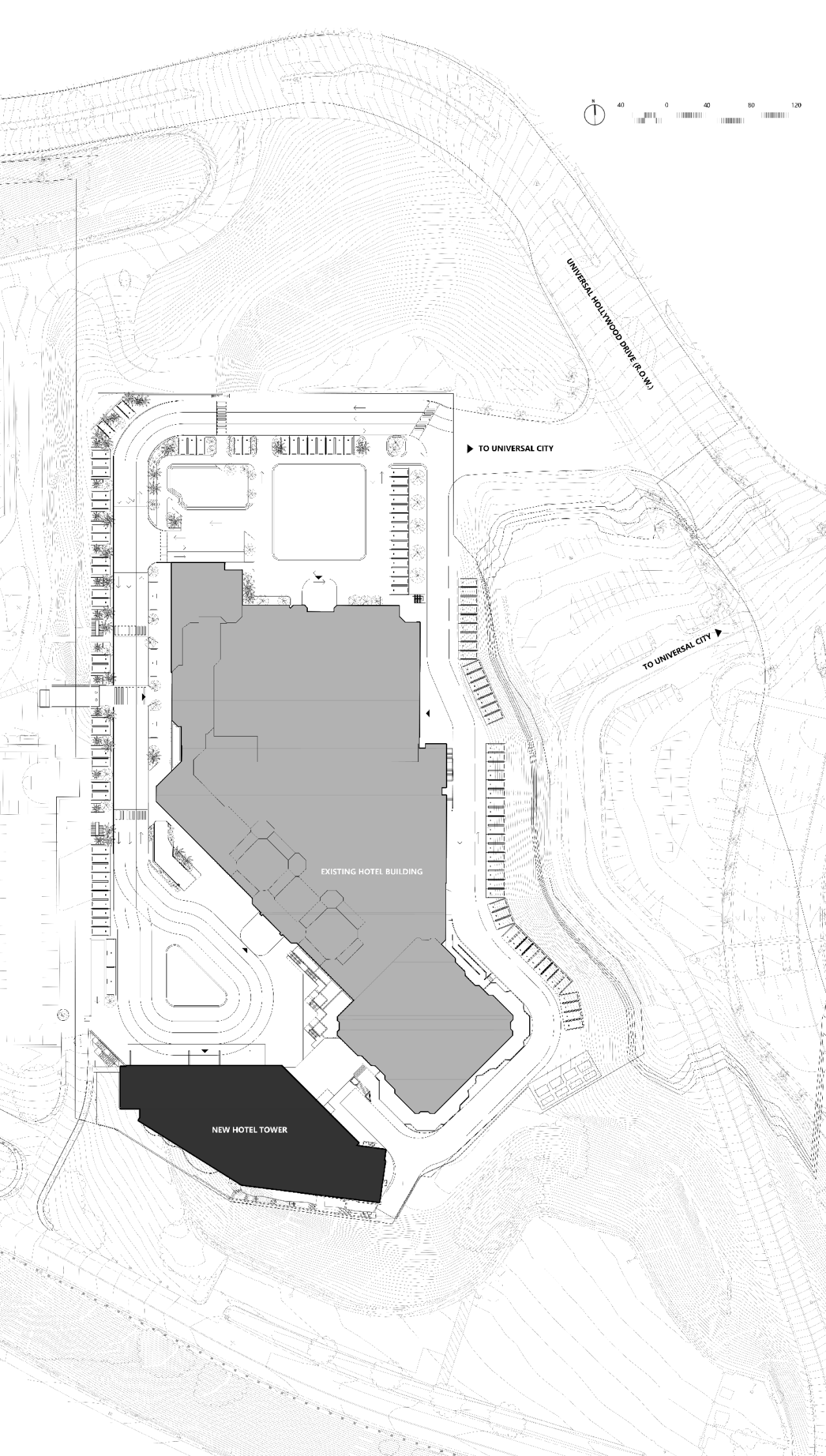 BIM建筑|洛杉矶环球影城希尔顿酒店扩建 / 朱培栋-line+建筑事务所 BIM建筑|洛杉矶环球影城希尔顿酒店扩建 / 朱培栋-line+建筑事务所