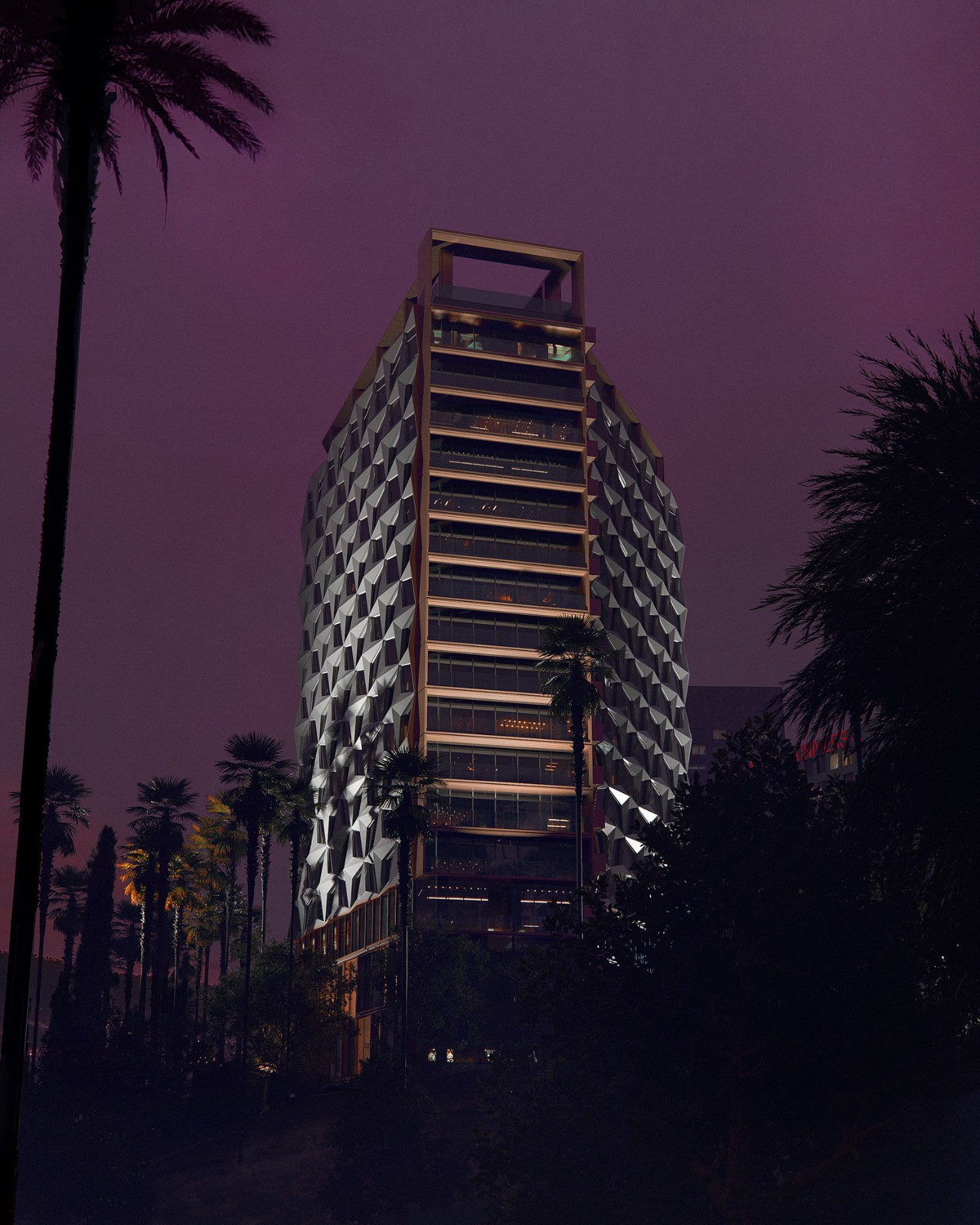 BIM建筑|洛杉矶环球影城希尔顿酒店扩建 / 朱培栋-line+建筑事务所 BIM建筑|洛杉矶环球影城希尔顿酒店扩建 / 朱培栋-line+建筑事务所