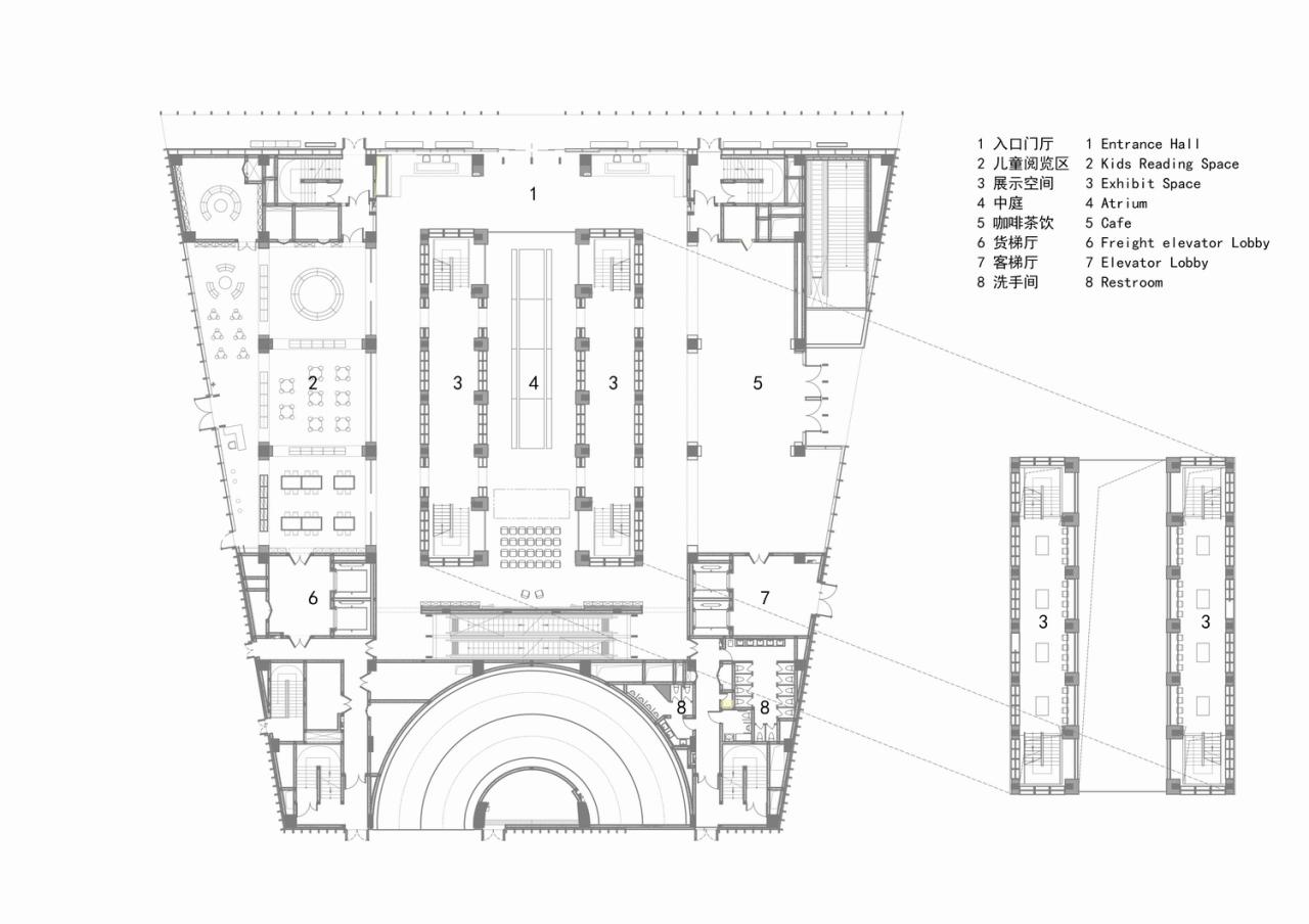 BIM建筑|徐家汇书院是魔法 / Wutopia lab BIM建筑|徐家汇书院是魔法 / Wutopia lab
