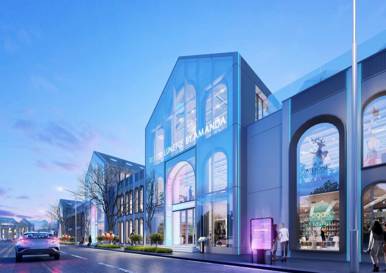 BIM建筑|DT公园西街数字孪生商街更新方案探索 / UUA建筑师事务所 BIM建筑|DT公园西街数字孪生商街更新方案探索 / UUA建筑师事务所