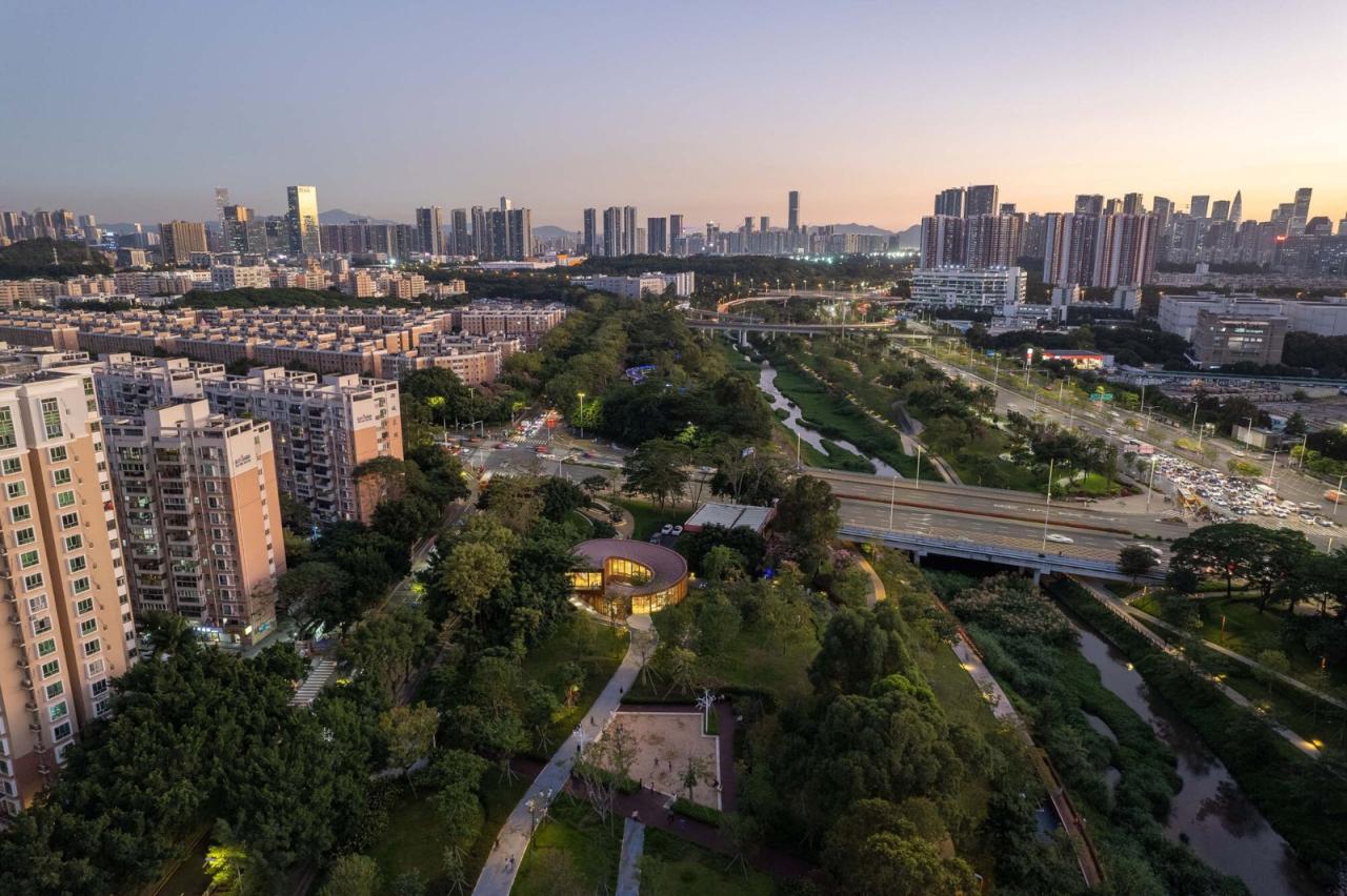 BIM建筑|大沙河生态长廊环形树屋 / 一树建筑工作室 BIM建筑|大沙河生态长廊环形树屋 / 一树建筑工作室