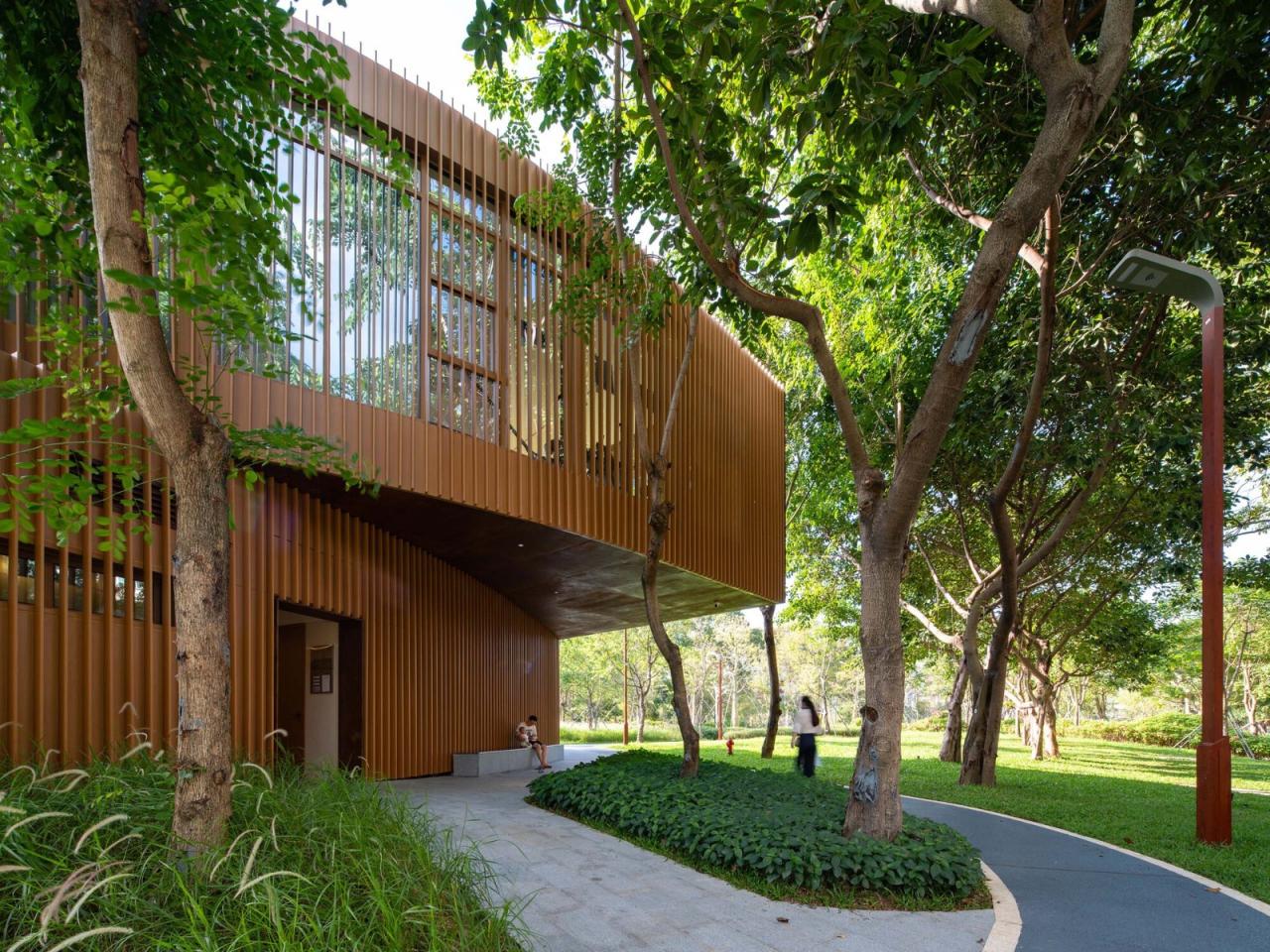 BIM建筑|大沙河生态长廊环形树屋 / 一树建筑工作室 BIM建筑|大沙河生态长廊环形树屋 / 一树建筑工作室