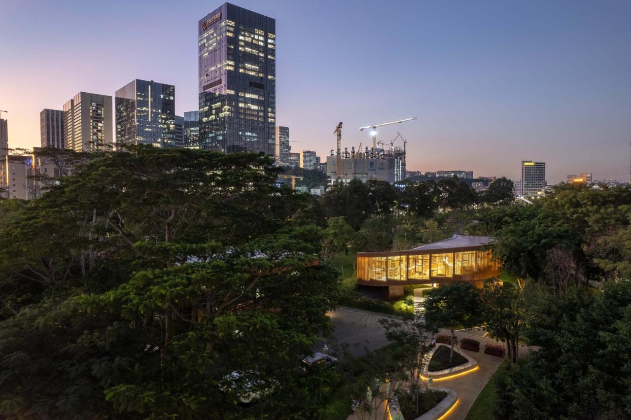 BIM建筑|大沙河生态长廊环形树屋 / 一树建筑工作室 BIM建筑|大沙河生态长廊环形树屋 / 一树建筑工作室