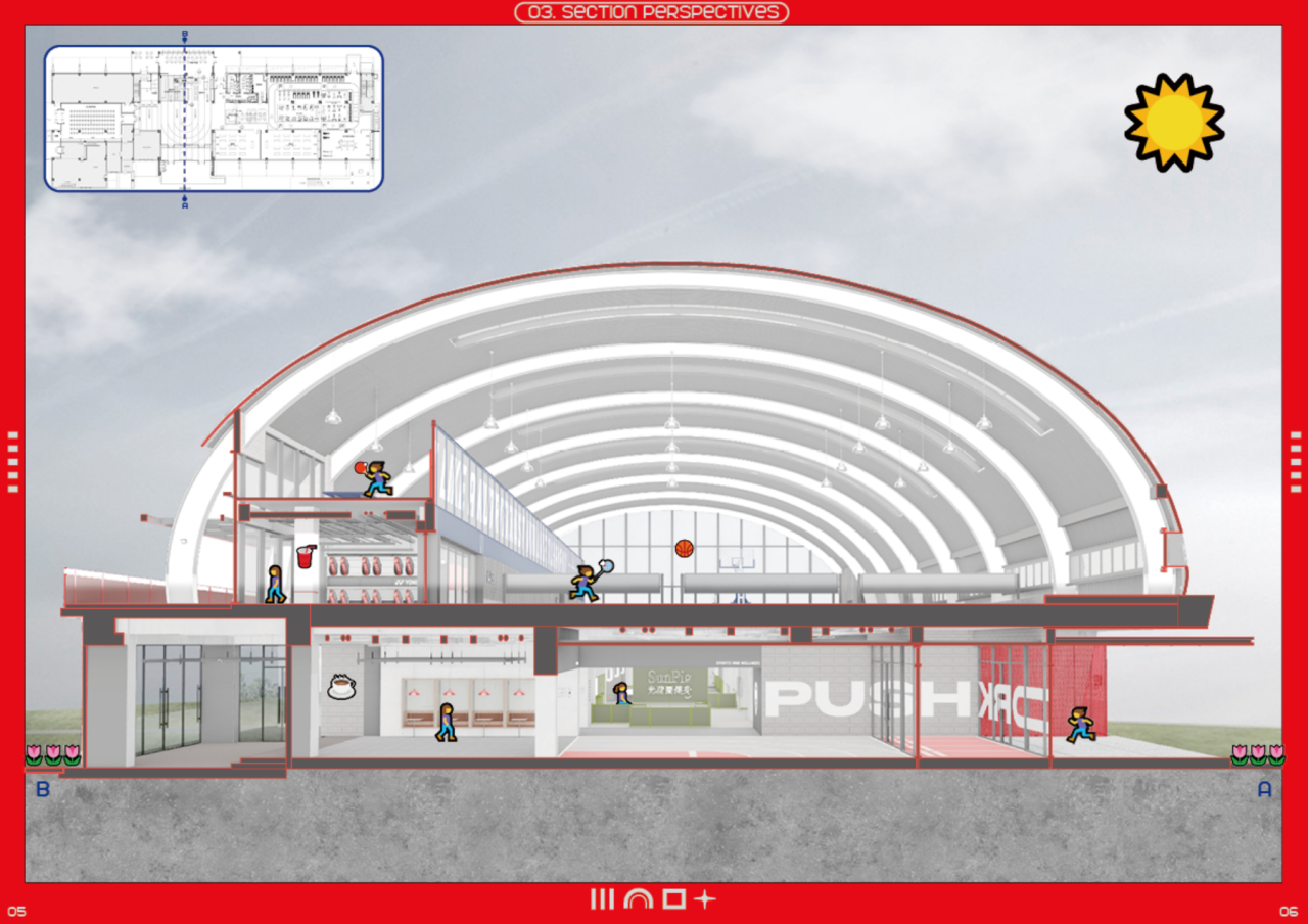 BIM建筑|用友运动中心 / DAGA大观建筑 BIM建筑|用友运动中心 / DAGA大观建筑