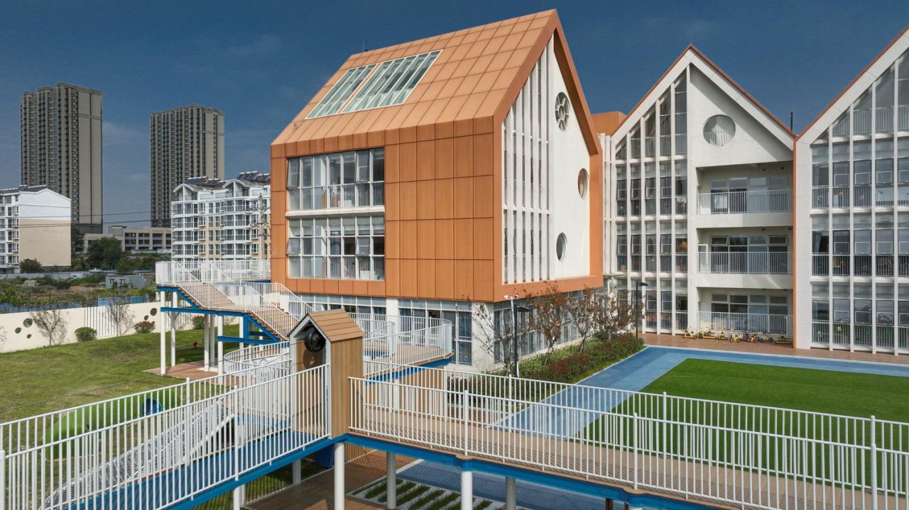 BIM建筑|山外富士无限幼儿园 / 迪卡建筑设计中心 BIM建筑|山外富士无限幼儿园 / 迪卡建筑设计中心