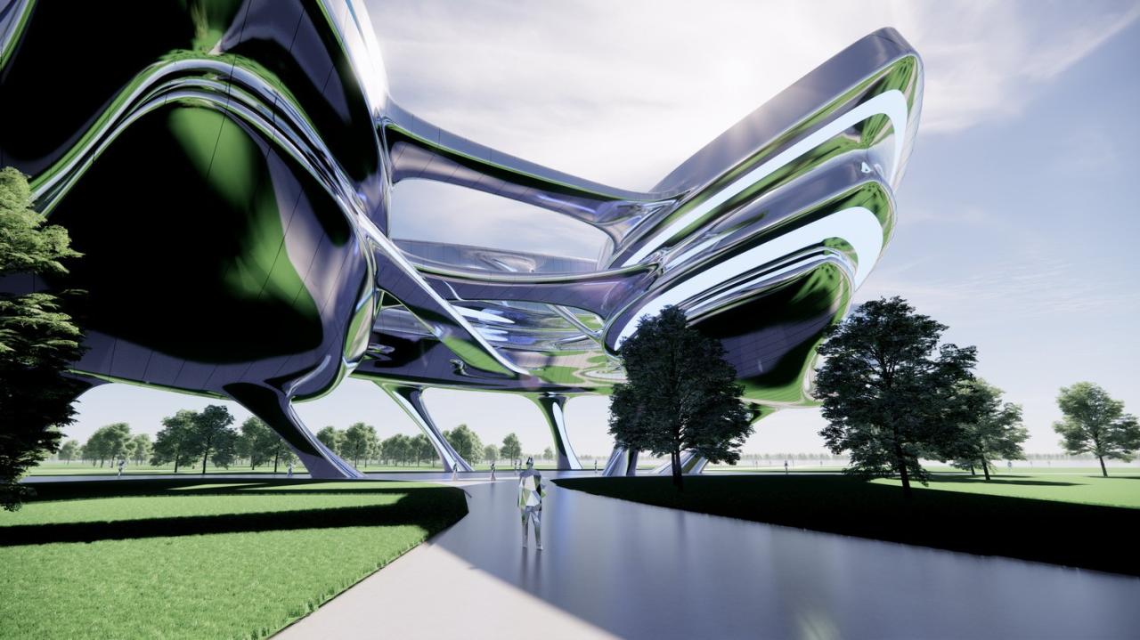 BIM建筑|META CAA LAB为斯芬克斯元宇宙戏剧节创建戏剧之城 BIM建筑|META CAA LAB为斯芬克斯元宇宙戏剧节创建戏剧之城