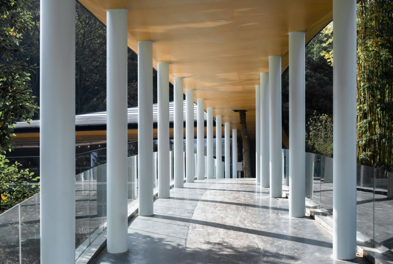 BIM建筑|竹文化的意象解读:崇州·竹艺村游客中心 / 小隐建筑 BIM建筑|竹文化的意象解读:崇州·竹艺村游客中心 / 小隐建筑