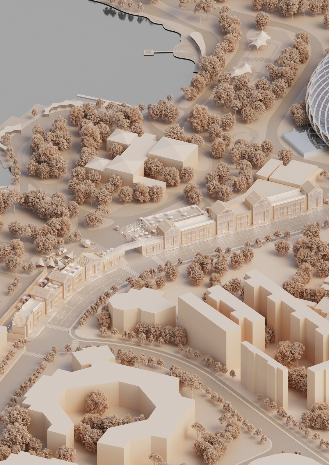 BIM建筑|DT公园西街数字孪生商街更新方案探索 / UUA建筑师事务所 BIM建筑|DT公园西街数字孪生商街更新方案探索 / UUA建筑师事务所