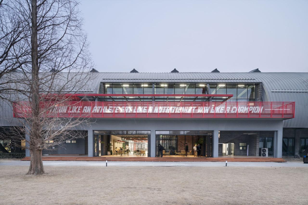 BIM建筑|用友运动中心 / DAGA大观建筑 BIM建筑|用友运动中心 / DAGA大观建筑