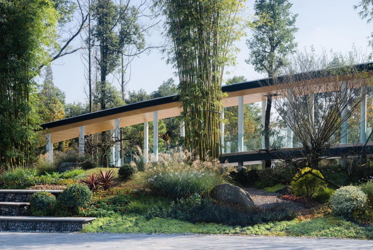 BIM建筑|竹文化的意象解读:崇州·竹艺村游客中心 / 小隐建筑 BIM建筑|竹文化的意象解读:崇州·竹艺村游客中心 / 小隐建筑