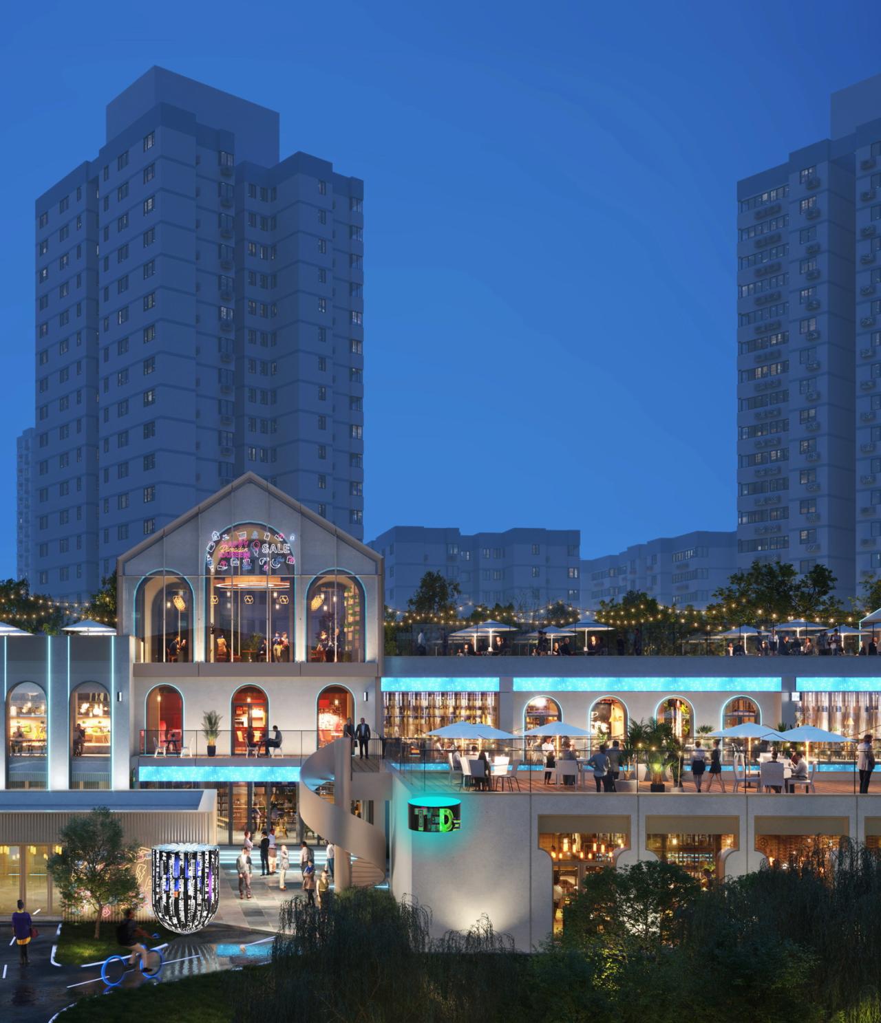 BIM建筑|DT公园西街数字孪生商街更新方案探索 / UUA建筑师事务所 BIM建筑|DT公园西街数字孪生商街更新方案探索 / UUA建筑师事务所