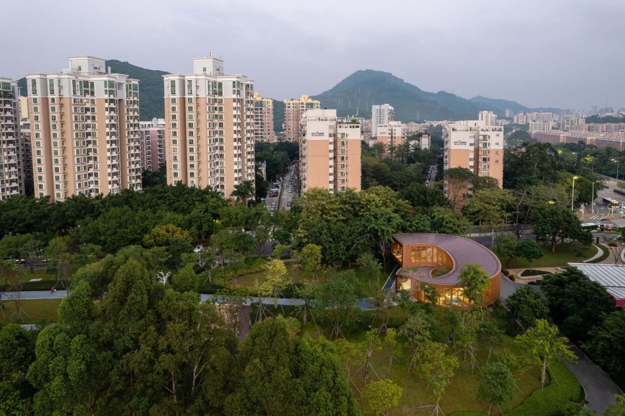 BIM建筑|大沙河生态长廊环形树屋 / 一树建筑工作室 BIM建筑|大沙河生态长廊环形树屋 / 一树建筑工作室