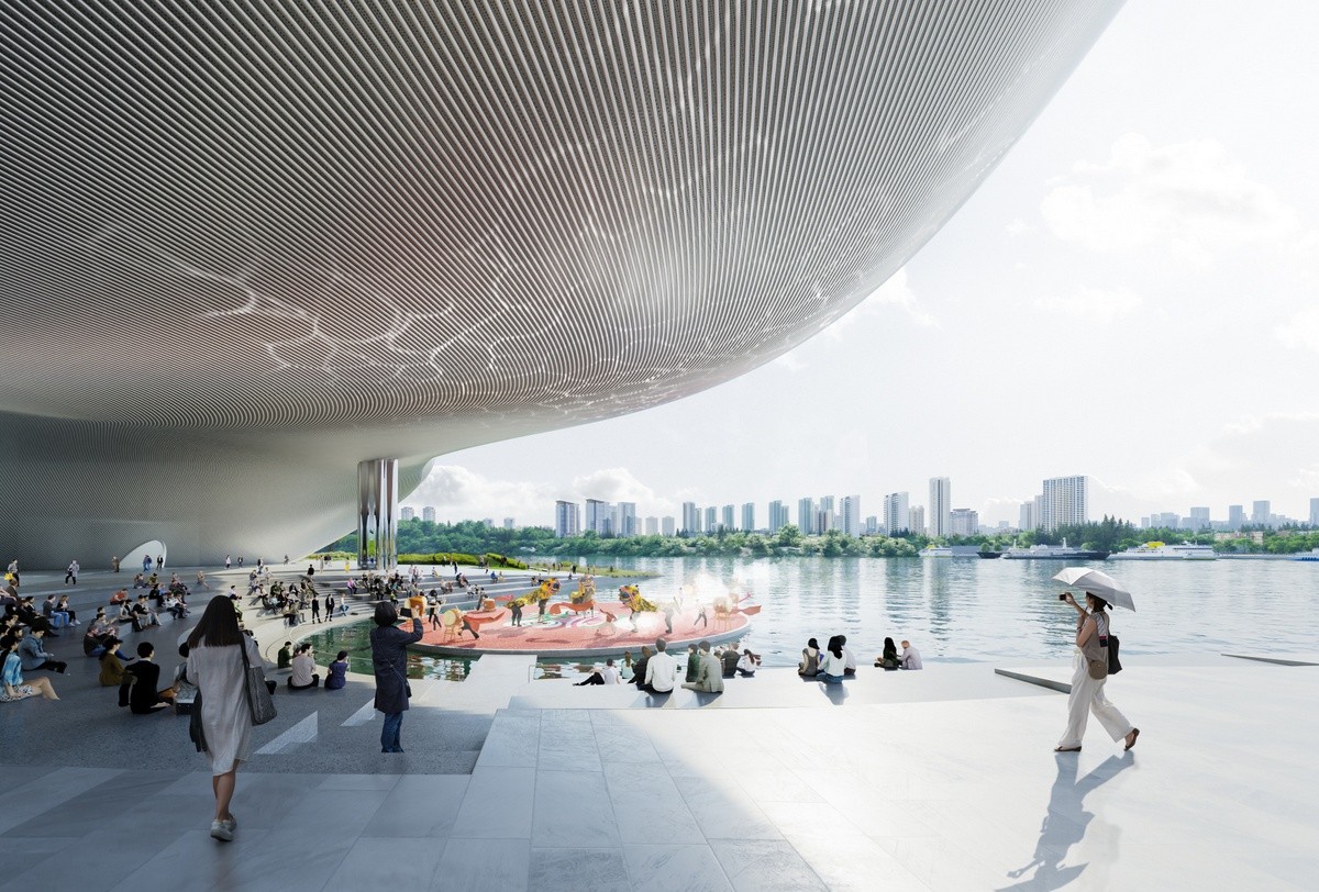 BIM建筑|以建造来修复被破坏的场地:宜昌大剧院中标深化方案 / OPEN BIM建筑|以建造来修复被破坏的场地:宜昌大剧院中标深化方案 / OPEN