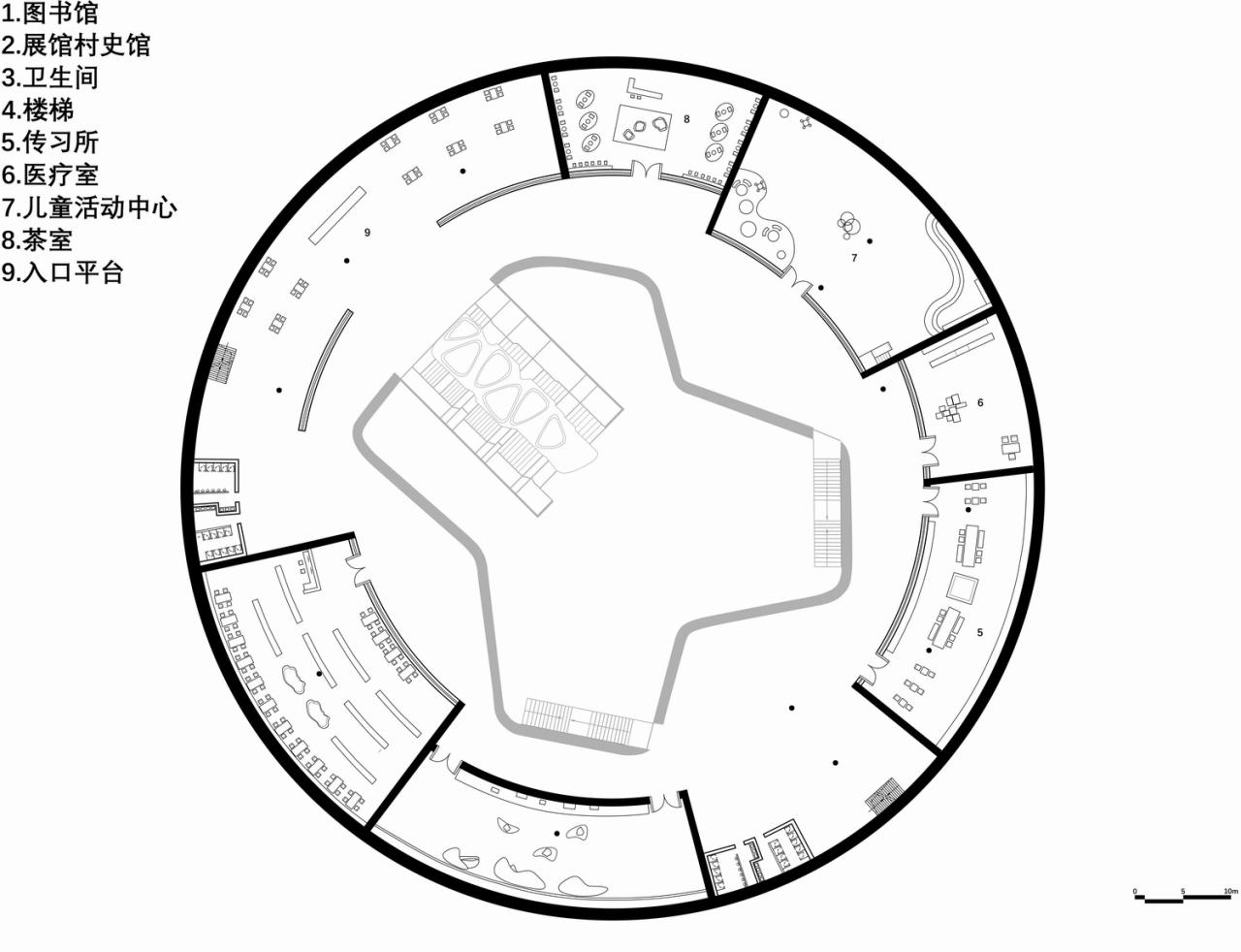 BIM建筑|砖石之筑:惠安县崇武古镇文化综合体建筑设计 / 外行建筑 BIM建筑|砖石之筑:惠安县崇武古镇文化综合体建筑设计 / 外行建筑