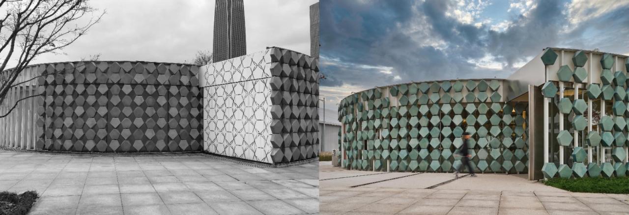 BIM建筑|青枫树下的LOAM瓷屋咖啡 / 八荒设计 BIM建筑|青枫树下的LOAM瓷屋咖啡 / 八荒设计