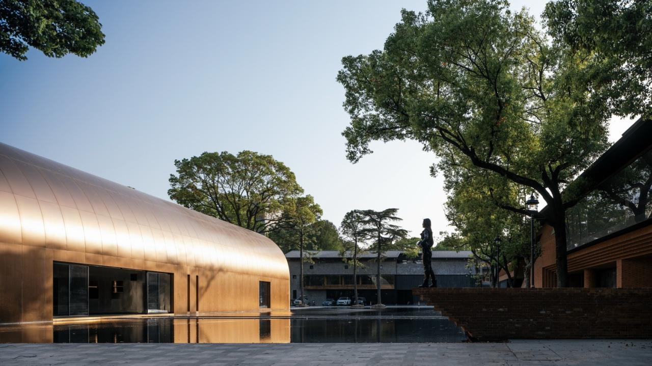 BIM建筑|全金属外壳:铜堡 / Wutopia Lab BIM建筑|全金属外壳:铜堡 / Wutopia Lab