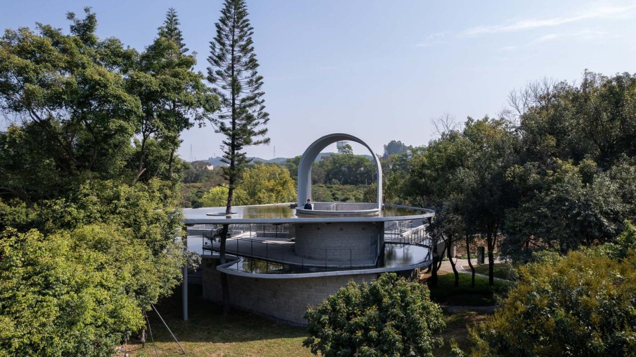 BIM建筑|深圳市南山区环西丽湖绿道(一期)二级驿站及周边景观设计 / 原作设计工作室 BIM建筑|深圳市南山区环西丽湖绿道(一期)二级驿站及周边景观设计 / 原作设计工作室