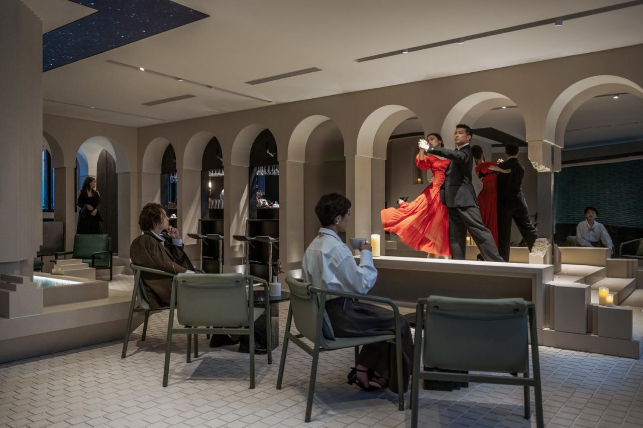 BIM建筑|Piazza in a room:Mapoly Coffee满坡栗咖啡(历史博物馆店) / Wutopia Lab BIM建筑|Piazza in a room:Mapoly Coffee满坡栗咖啡(历史博物馆店) / Wutopia Lab