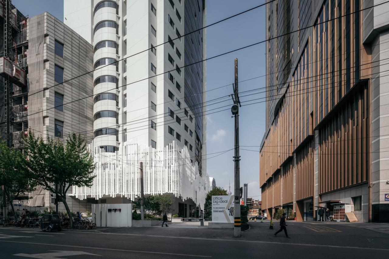 BIM建筑|钢雨:德必上海书城WE改造设计 / Wutopia Lab BIM建筑|钢雨:德必上海书城WE改造设计 / Wutopia Lab