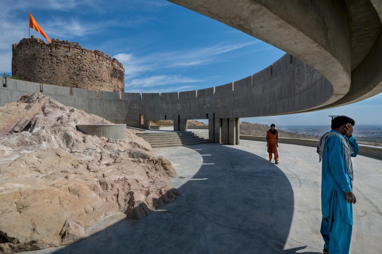 BIM建筑|Smritivan地震纪念碑 / Vastushilpa Sangath BIM建筑|Smritivan地震纪念碑 / Vastushilpa Sangath