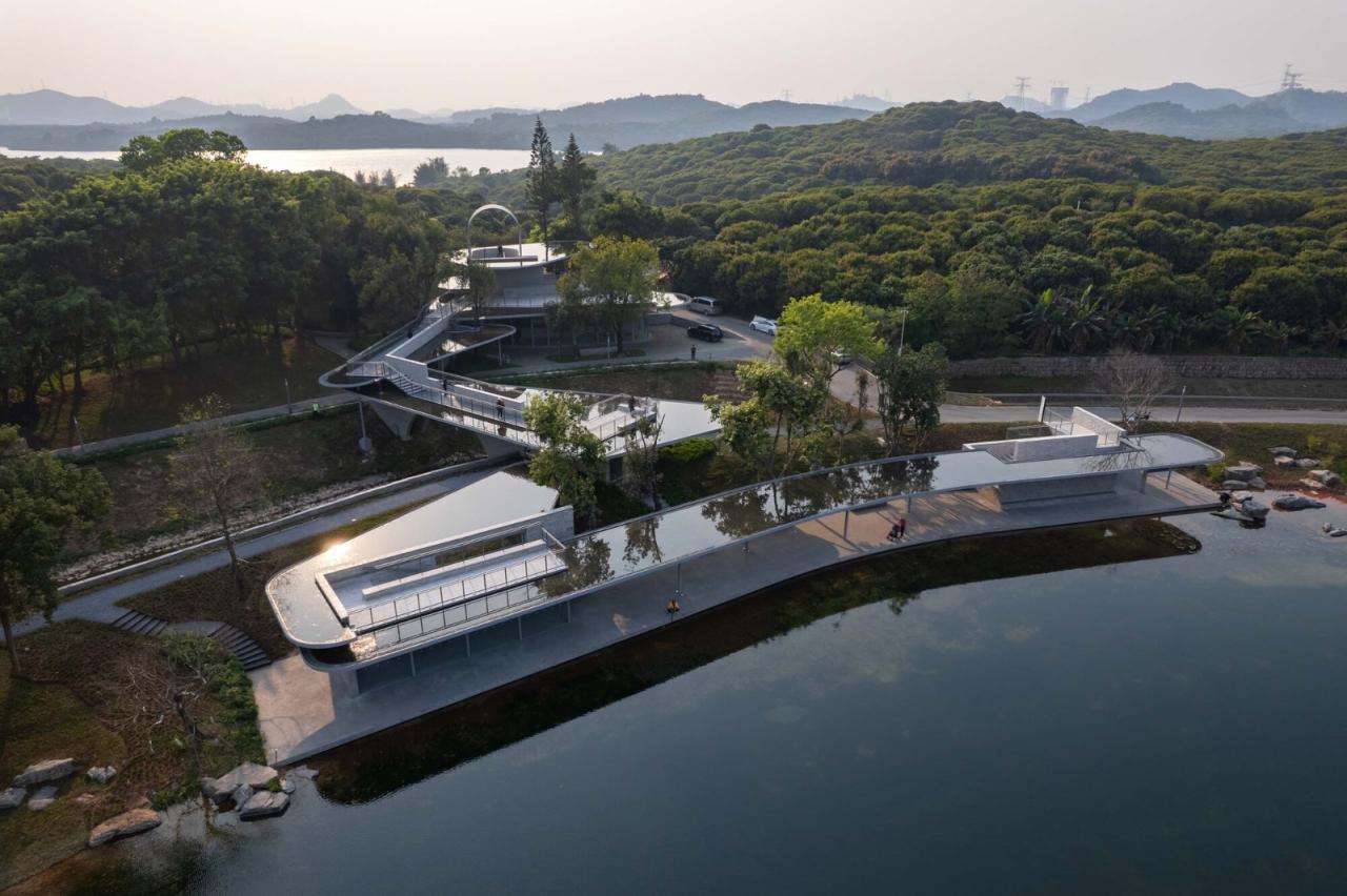 BIM建筑|深圳市南山区环西丽湖绿道(一期)二级驿站及周边景观设计 / 原作设计工作室 BIM建筑|深圳市南山区环西丽湖绿道(一期)二级驿站及周边景观设计 / 原作设计工作室