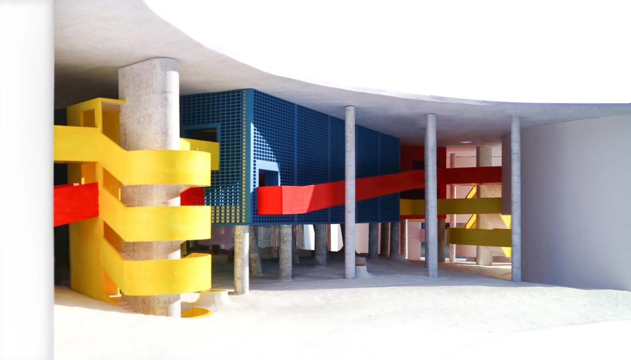 BIM建筑|海口江东寰岛实验学校 / 迹·建筑事务所 BIM建筑|海口江东寰岛实验学校 / 迹·建筑事务所