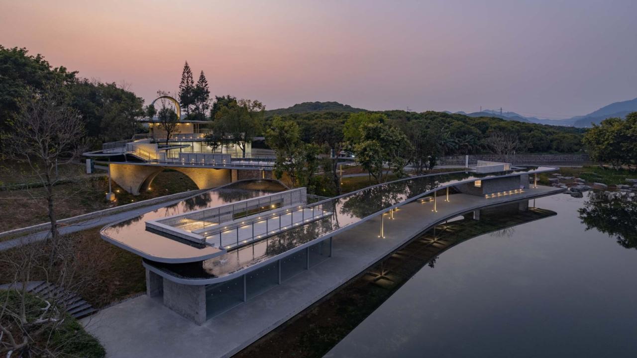 BIM建筑|深圳市南山区环西丽湖绿道(一期)二级驿站及周边景观设计 / 原作设计工作室 BIM建筑|深圳市南山区环西丽湖绿道(一期)二级驿站及周边景观设计 / 原作设计工作室