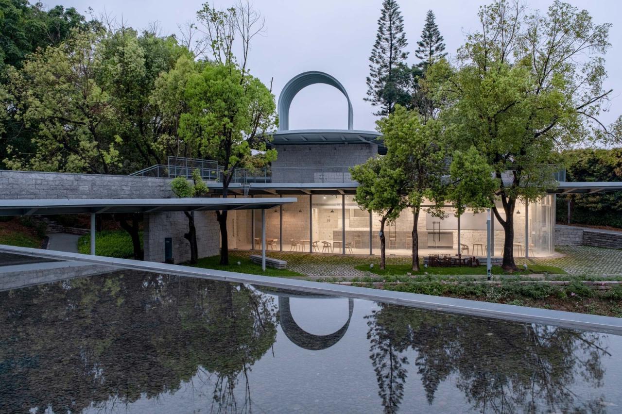 BIM建筑|深圳市南山区环西丽湖绿道(一期)二级驿站及周边景观设计 / 原作设计工作室 BIM建筑|深圳市南山区环西丽湖绿道(一期)二级驿站及周边景观设计 / 原作设计工作室