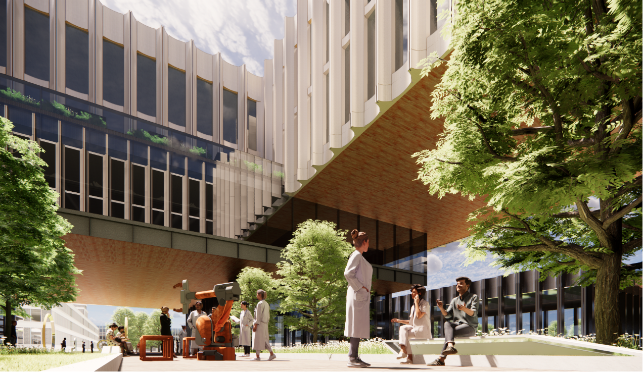 BIM建筑|京东方(成都)创新中心:“川渝特色”与“生态绿意”的智慧研发基地 / FTA BIM建筑|京东方(成都)创新中心:“川渝特色”与“生态绿意”的智慧研发基地 / FTA