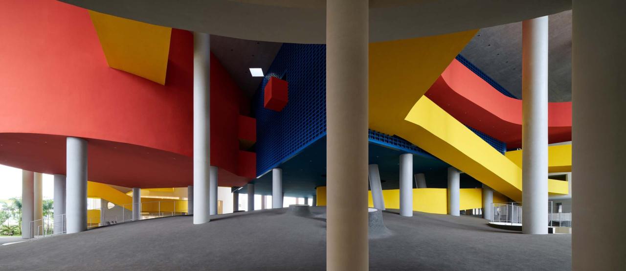 BIM建筑|海口江东寰岛实验学校 / 迹·建筑事务所 BIM建筑|海口江东寰岛实验学校 / 迹·建筑事务所