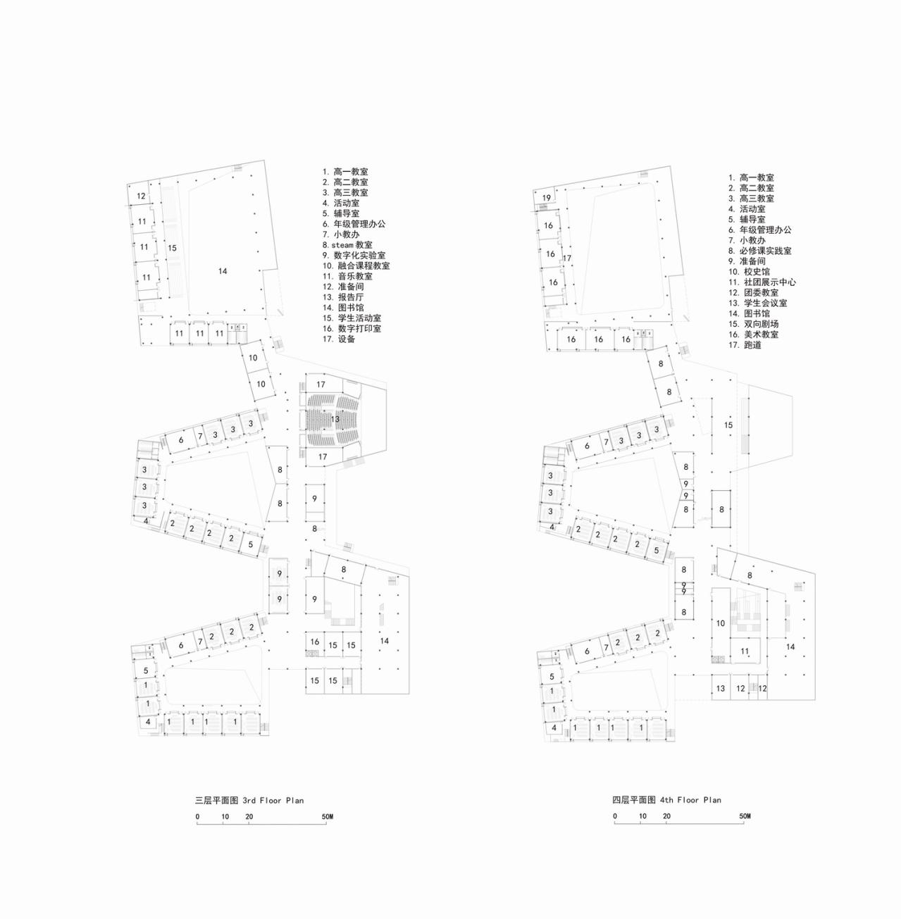 BIM建筑|折叠校园·苏州金堰路高中 / 简和建筑 BIM建筑|折叠校园·苏州金堰路高中 / 简和建筑