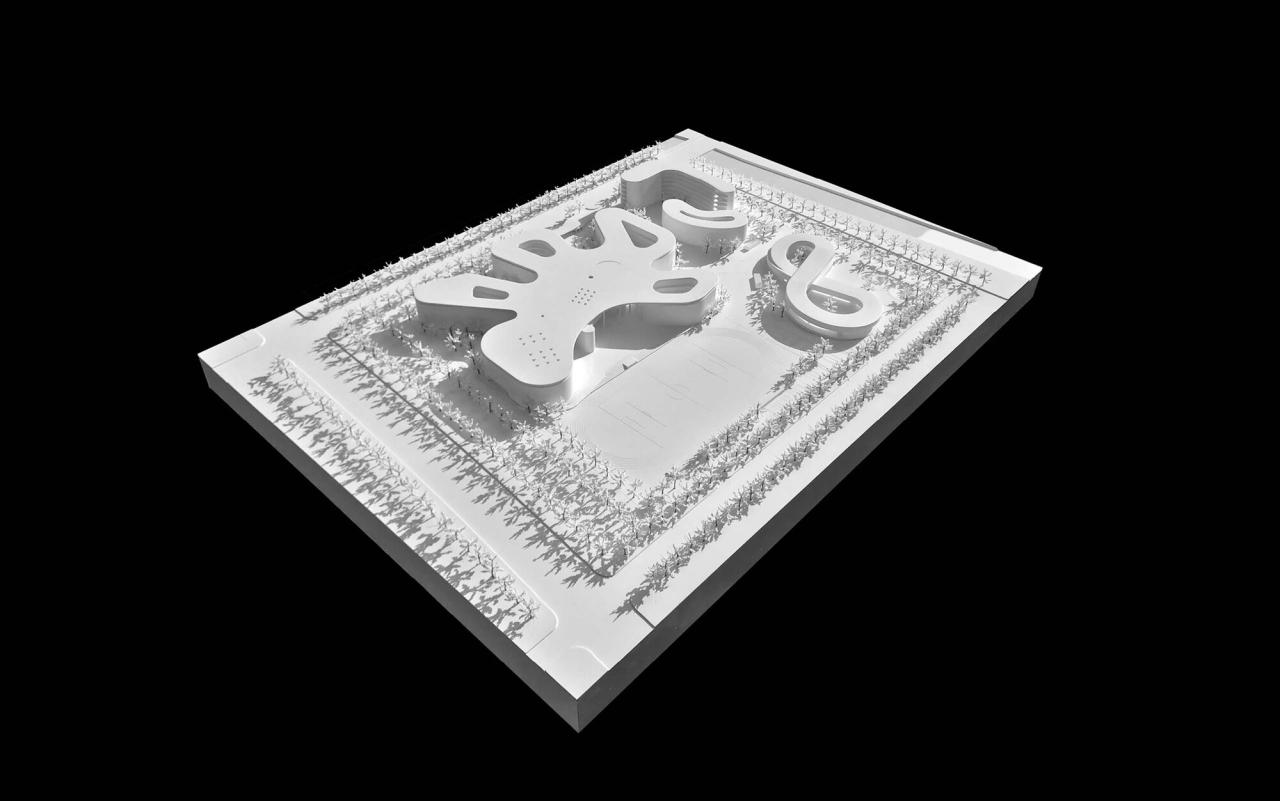 BIM建筑|海口江东寰岛实验学校 / 迹·建筑事务所 BIM建筑|海口江东寰岛实验学校 / 迹·建筑事务所