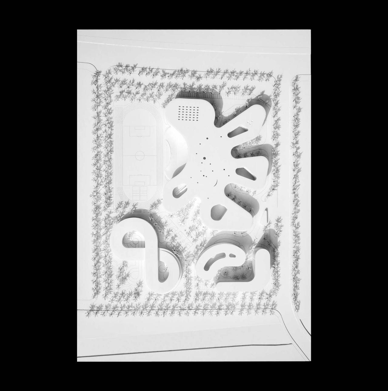 BIM建筑|海口江东寰岛实验学校 / 迹·建筑事务所 BIM建筑|海口江东寰岛实验学校 / 迹·建筑事务所