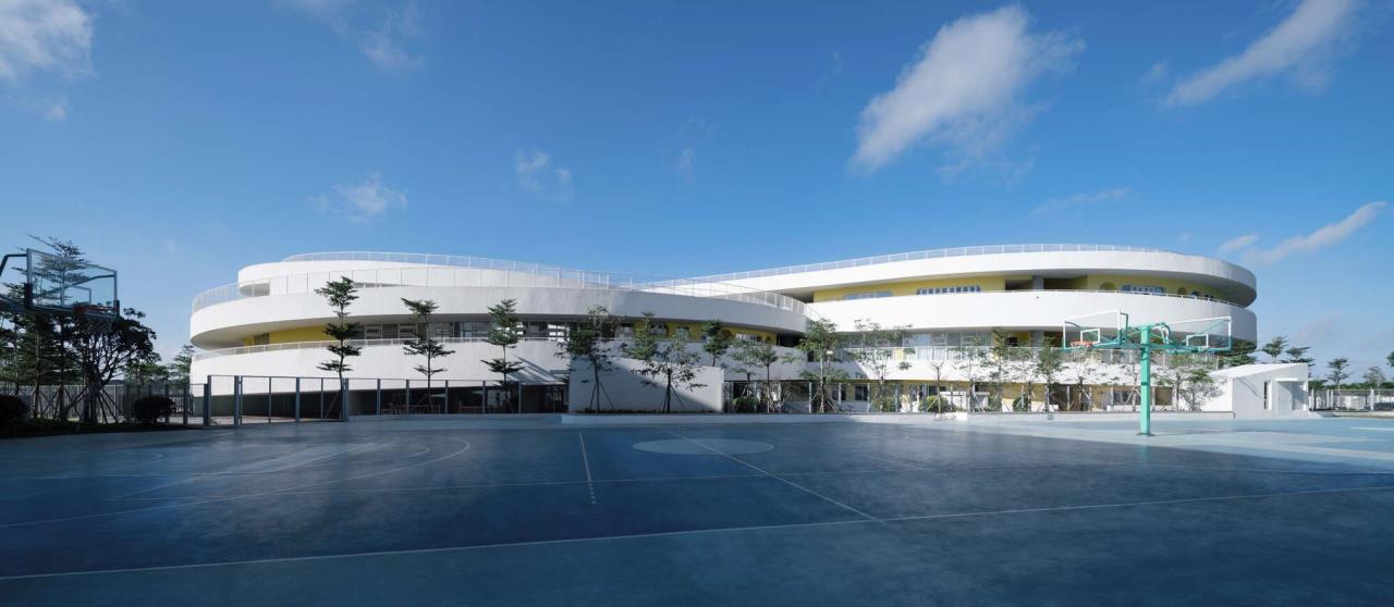BIM建筑|海口江东寰岛实验学校 / 迹·建筑事务所 BIM建筑|海口江东寰岛实验学校 / 迹·建筑事务所