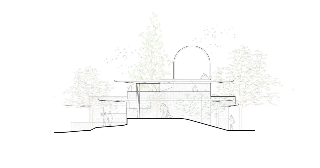 BIM建筑|深圳市南山区环西丽湖绿道(一期)二级驿站及周边景观设计 / 原作设计工作室 BIM建筑|深圳市南山区环西丽湖绿道(一期)二级驿站及周边景观设计 / 原作设计工作室