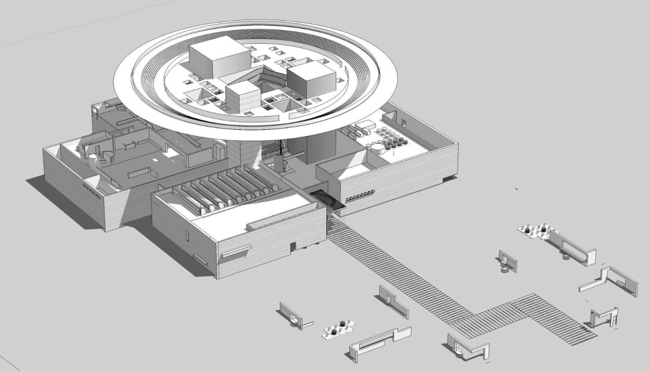 BIM建筑|石家庄太平河城市片区展示中心 / 张雷联合建筑事务所 BIM建筑|石家庄太平河城市片区展示中心 / 张雷联合建筑事务所