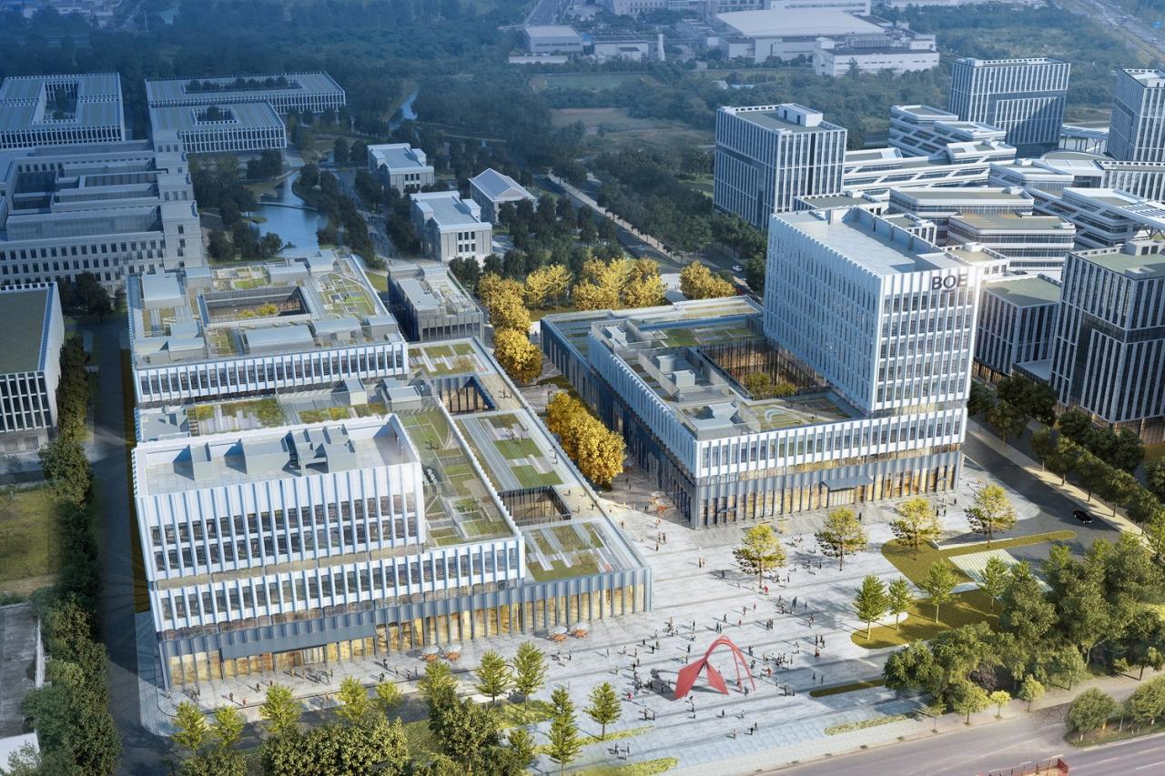 BIM建筑|京东方(成都)创新中心:“川渝特色”与“生态绿意”的智慧研发基地 / FTA BIM建筑|京东方(成都)创新中心:“川渝特色”与“生态绿意”的智慧研发基地 / FTA